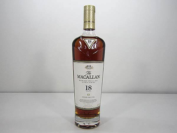  a 1円 The MACALLAN マッカラン 18年 シェリーオークカスク 2018年 700ml 箱なし(ハイランド)｜売買されたオークション情報、yahooの商品情報をアーカイブ公開 - オークファン シングルモルト