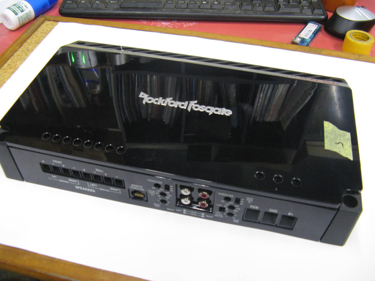 Punch ロックフォード 4-Channel Rockford Watt Amplifier 0 PUNCH 名