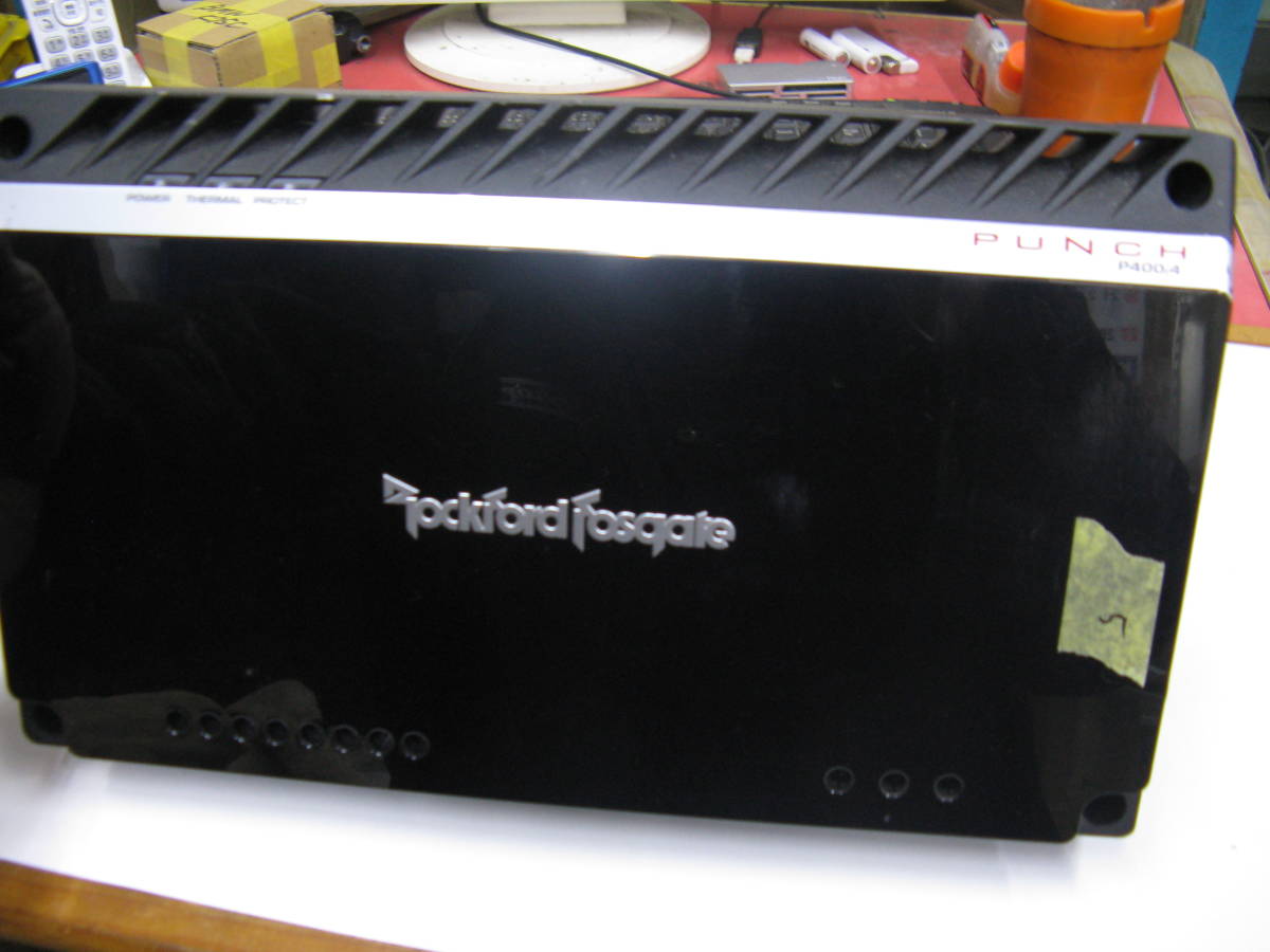 Punch ロックフォード 4-Channel Rockford Watt Amplifier 0 PUNCH 名