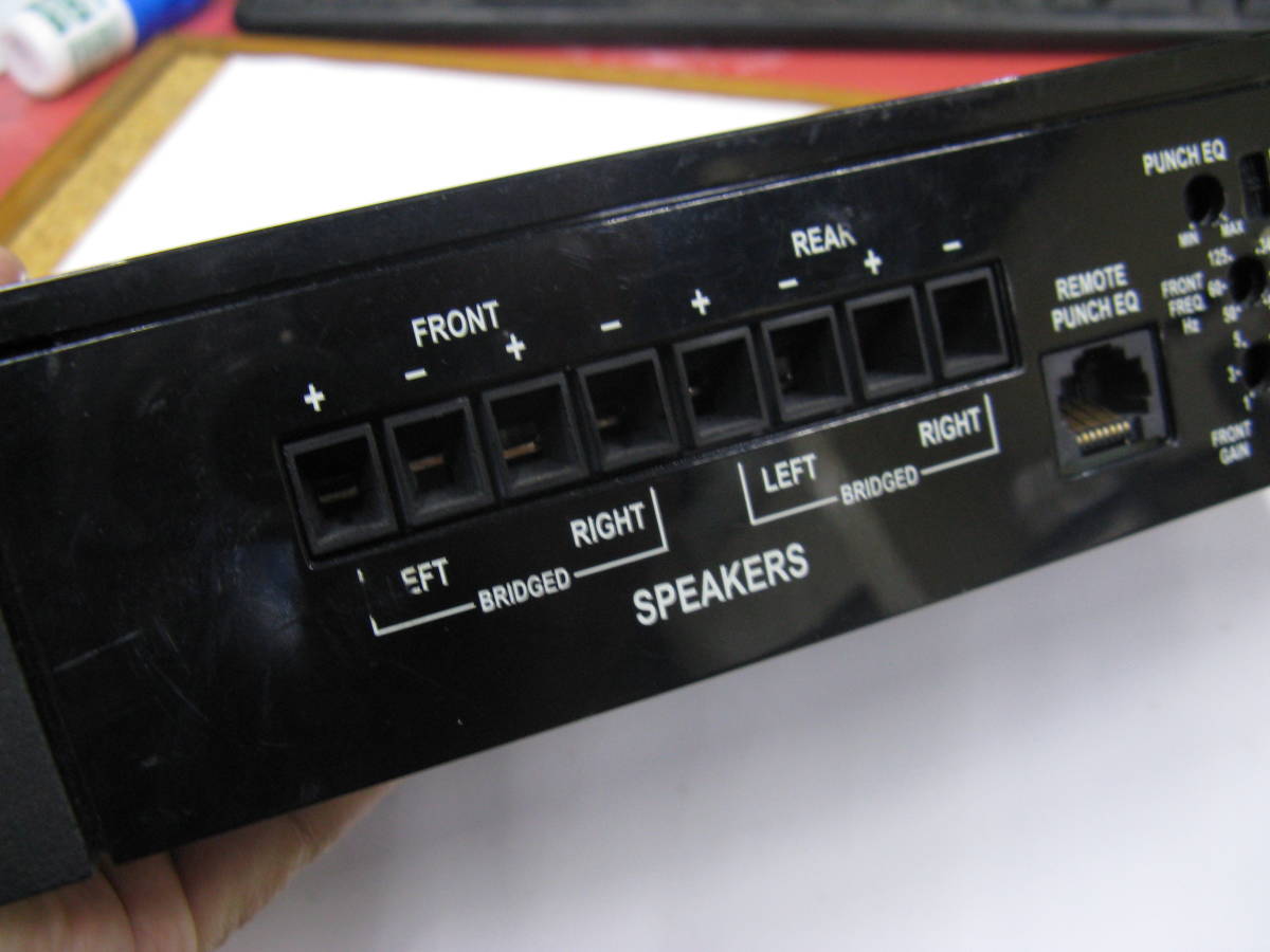 Punch ロックフォード 4-Channel Rockford Watt Amplifier 0 PUNCH 名