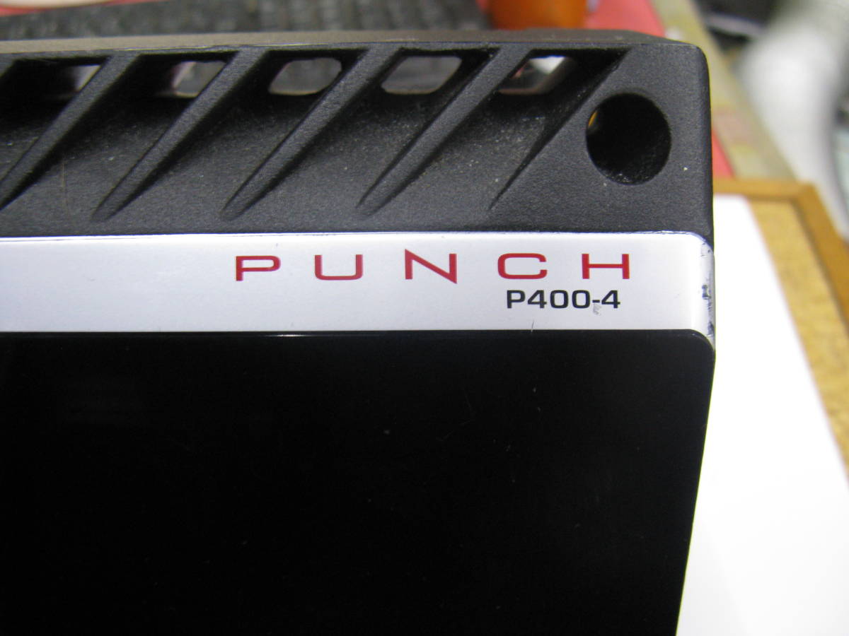 Punch ロックフォード 4-Channel Rockford Watt Amplifier 0 PUNCH 名 