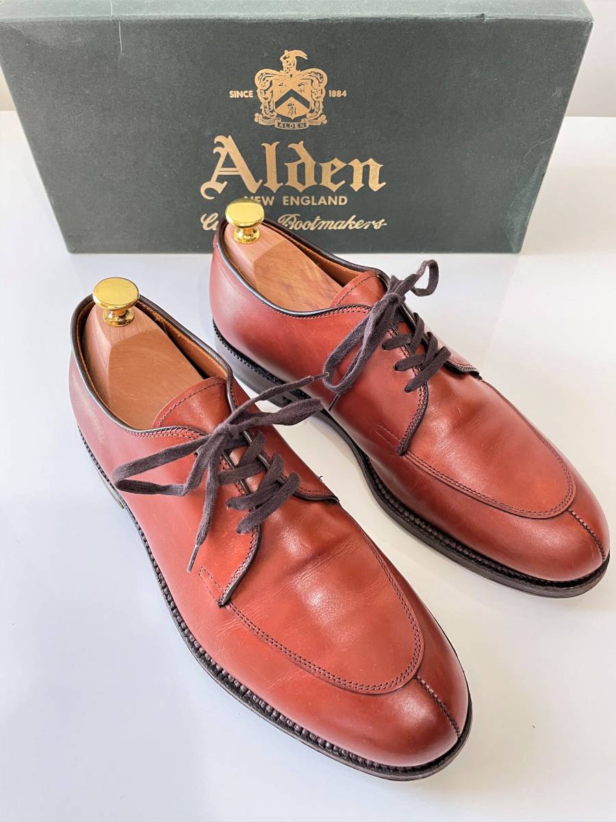 ALDEN × bpr BEAMS オールデン ビームス 別注 #71981 Vチップ カーフ 