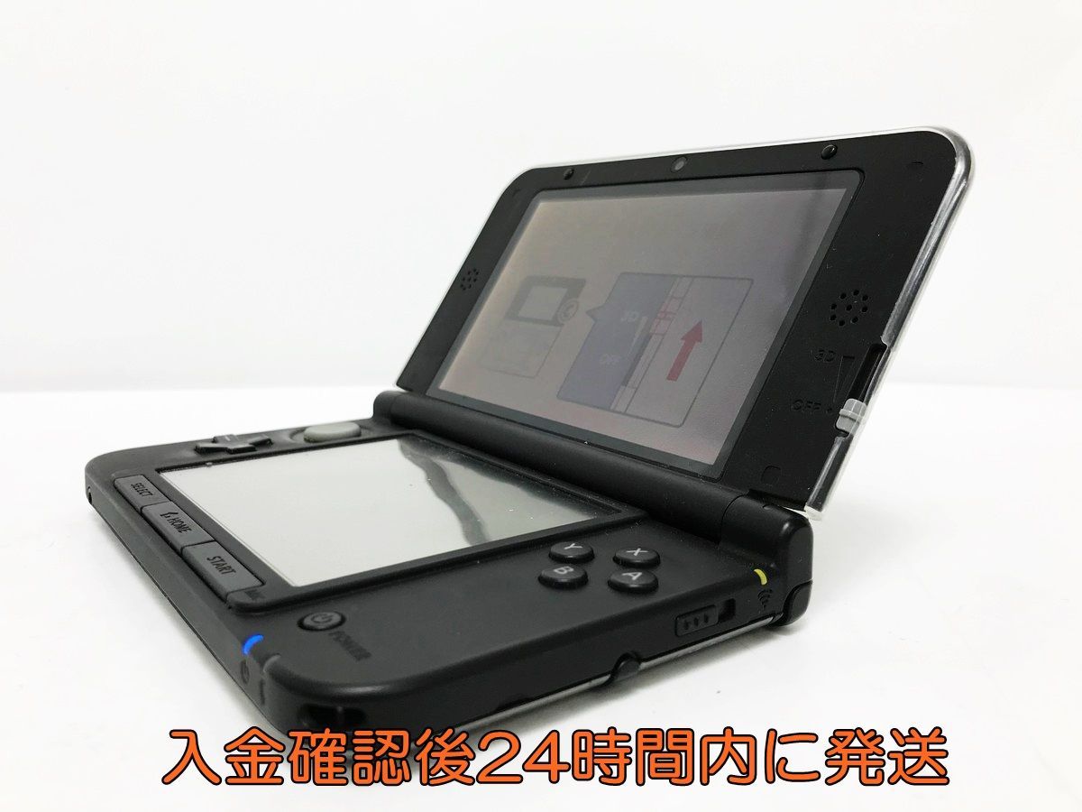 1円】ニンテンドー3DS LL シルバーXブラック 本体 初期化・動作確認