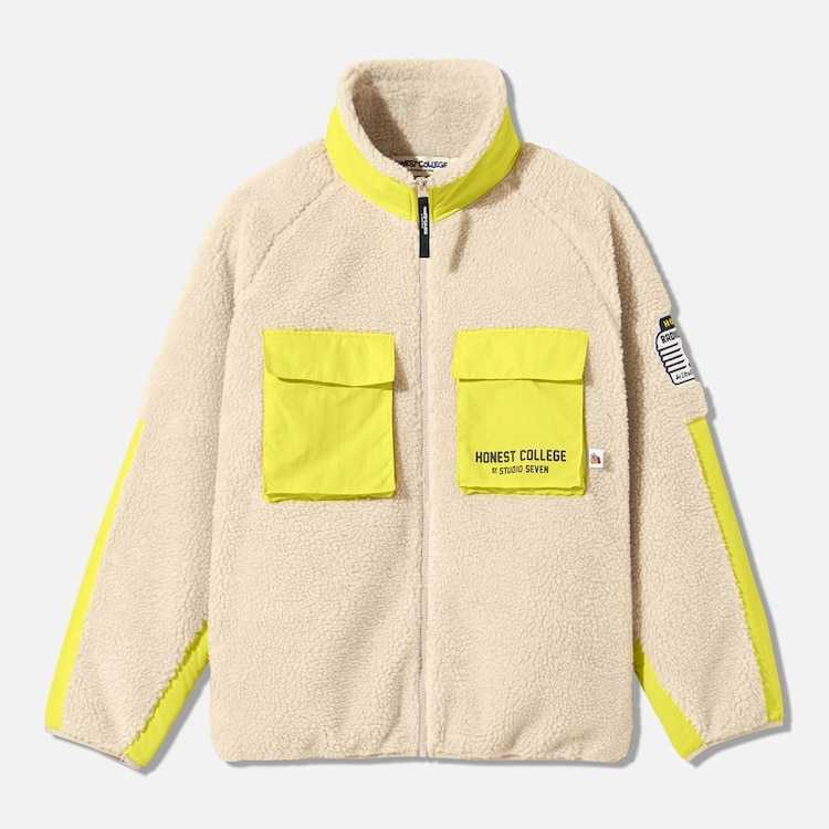 送料無料 新品 GU × STUDIO SEVEN ボア フリース ジャケット サイズM 