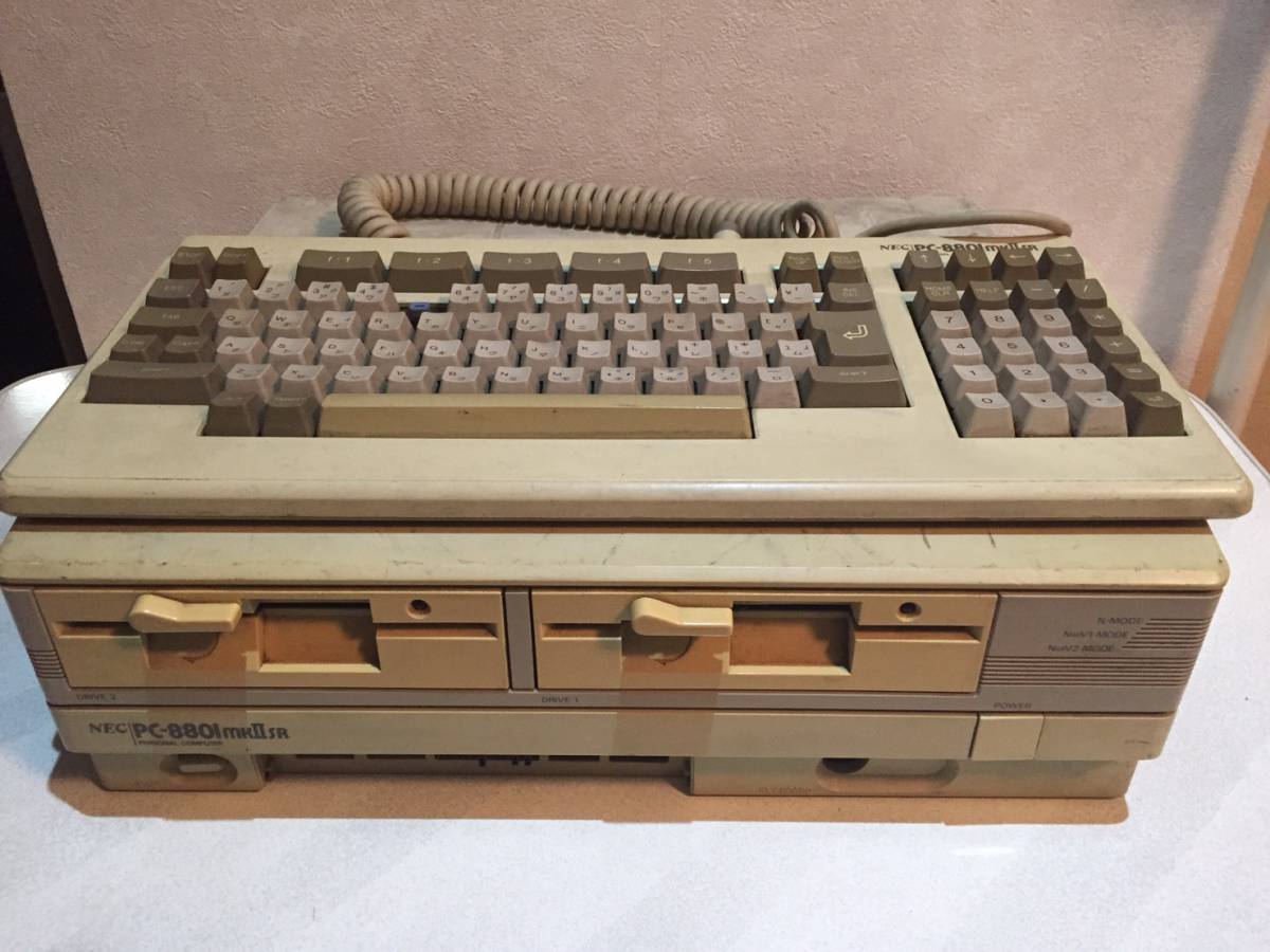 NEC - PC-8801 FR PC-8801mkII Yahoo!オークション 本体 キーボード