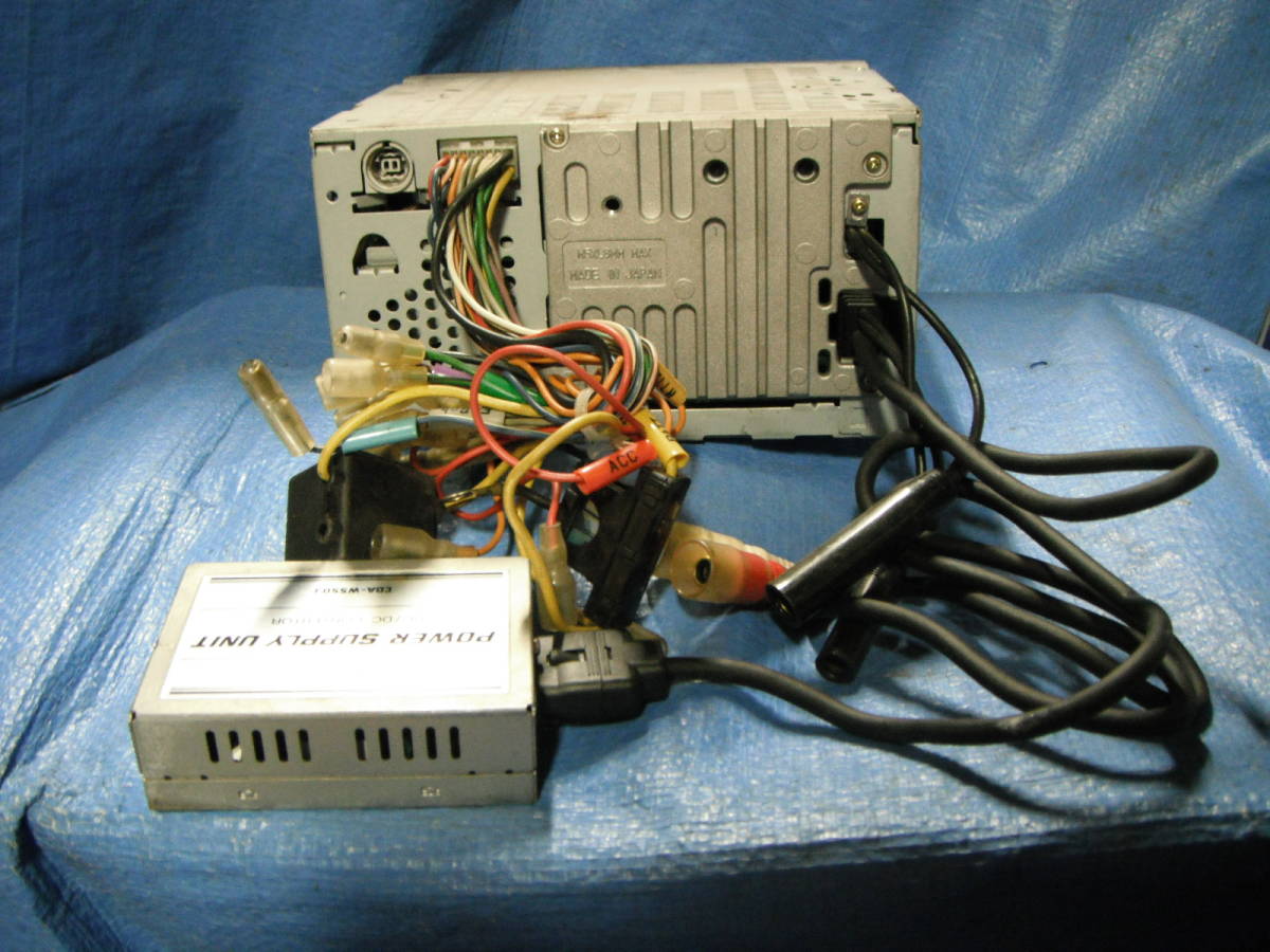CDA-W550J ALPINE Car CD Cassette 2DIN Audio Player Operation DSP