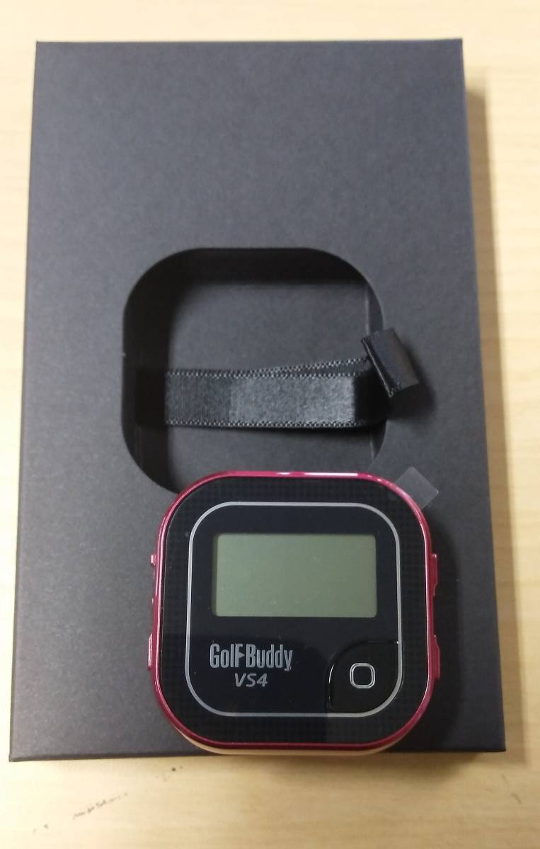 1円スタート/新品/GOLF BUDDY/ゴルフバディ/VDS/VS4/ブラック/GPS