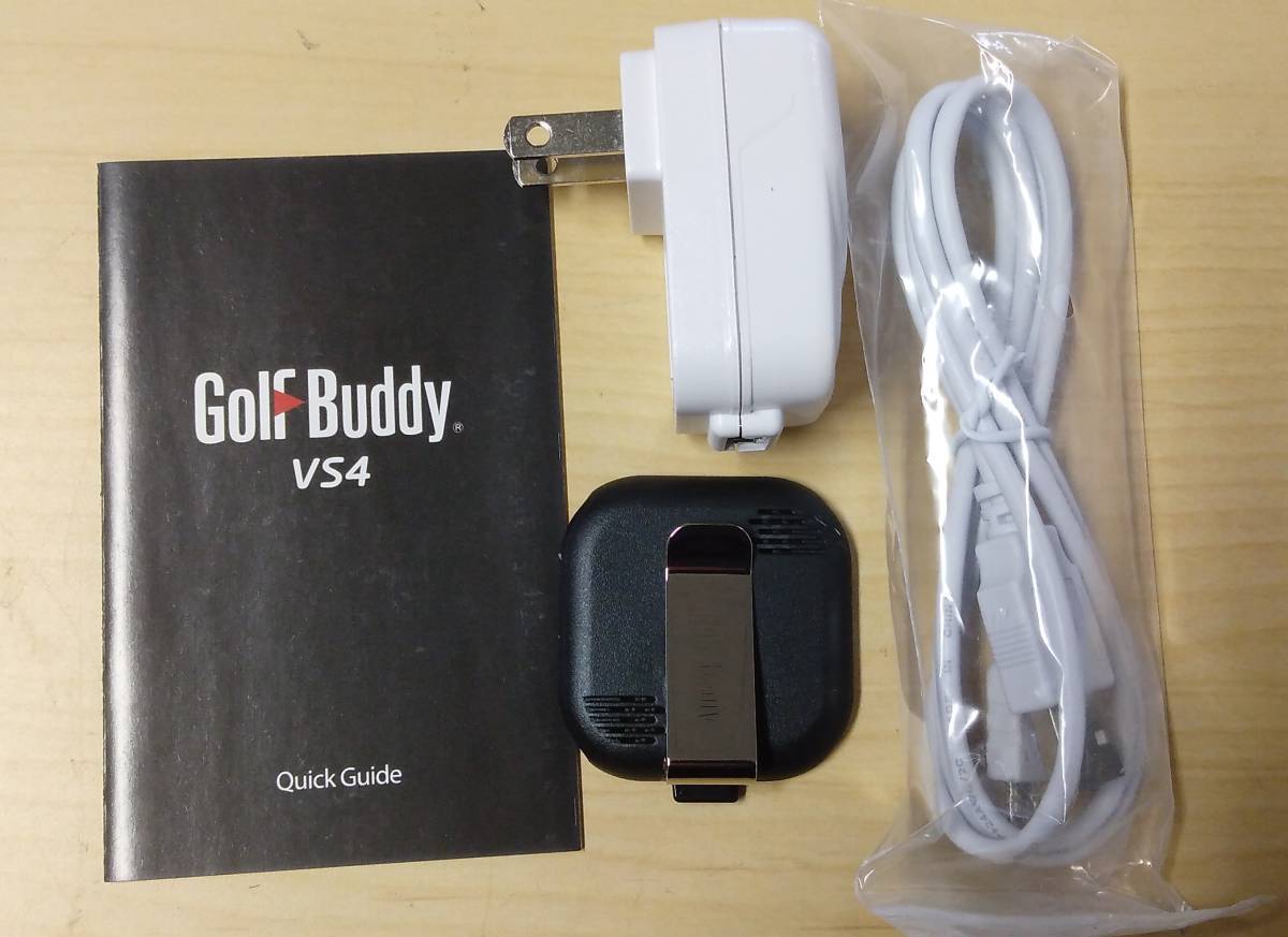 1円スタート/ /GOLF BUDDY/ゴルフバディ/VDS/VS4/ブラック/GPSゴルフナビ(GPSナビ)｜売買されたオークション情報