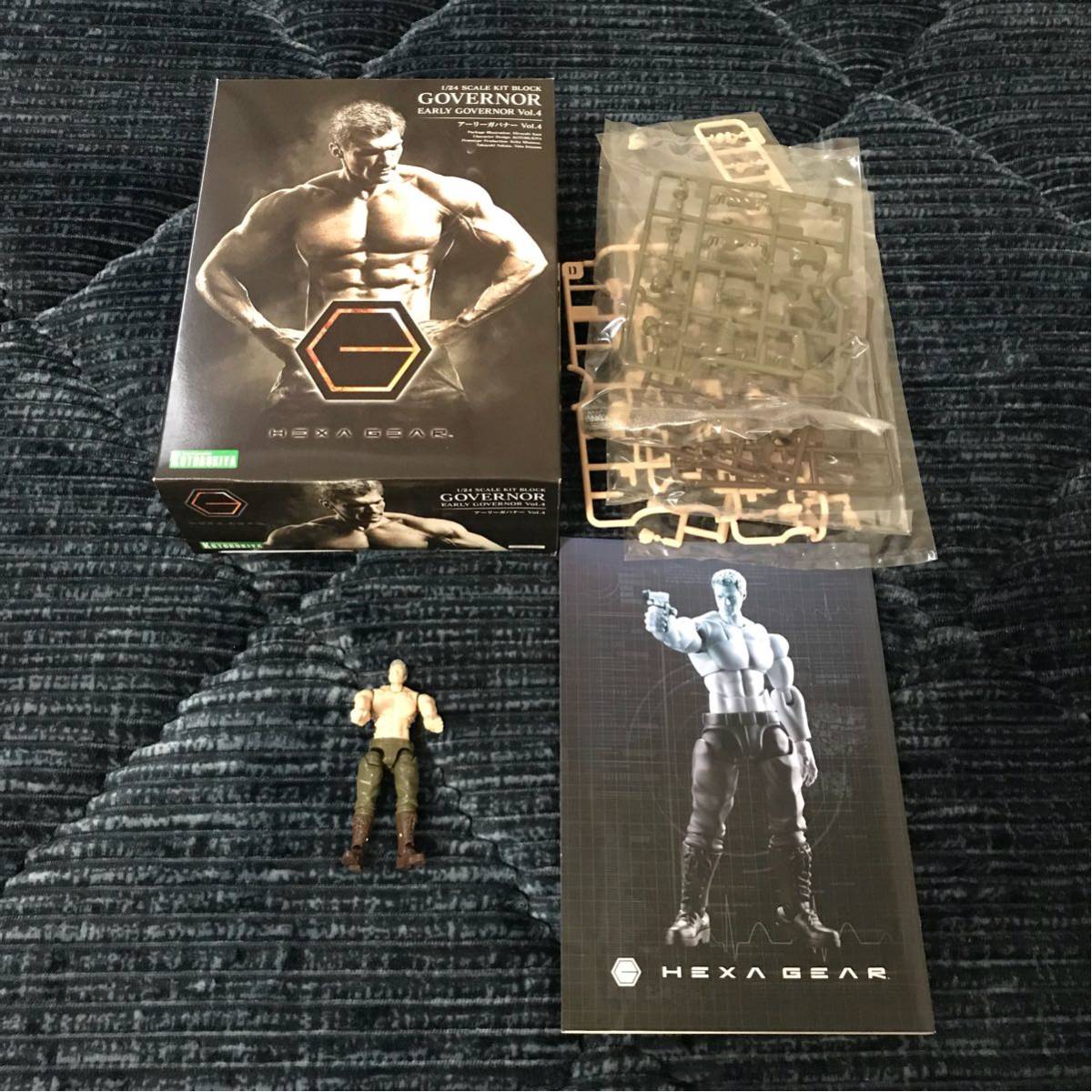 送料込 完成品+色々パーツ コトブキヤ HEXA GEAR ヘキサギア アーリーガバナー Vol.4 1/24スケール プラモデル KING ARTIST プラモデル_1