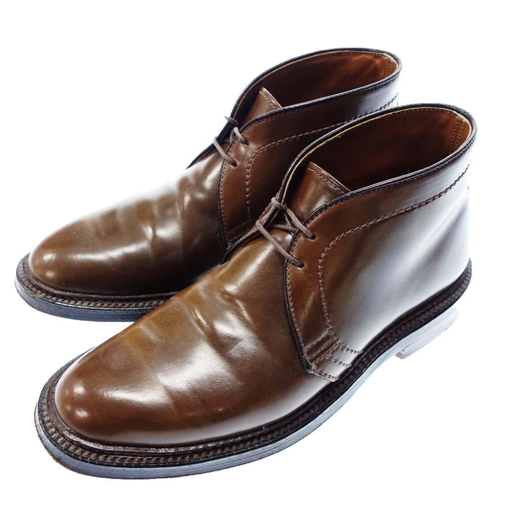 大得価，正規品 ALDEN オールデン 1313 コードバン チャッカブーツ シガー BEAMS別注 6D 茶 メンズ(6インチ以下)｜売買されたオークション情報、yahooの商品情報をアーカイブ公開 - オークファン 靴