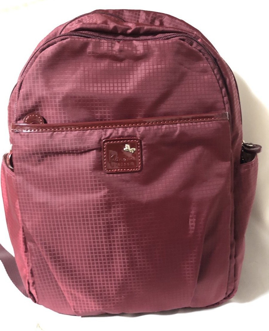 美品☆カナナプロジェクト エール リュックサック 軽量☆ワインレッド 