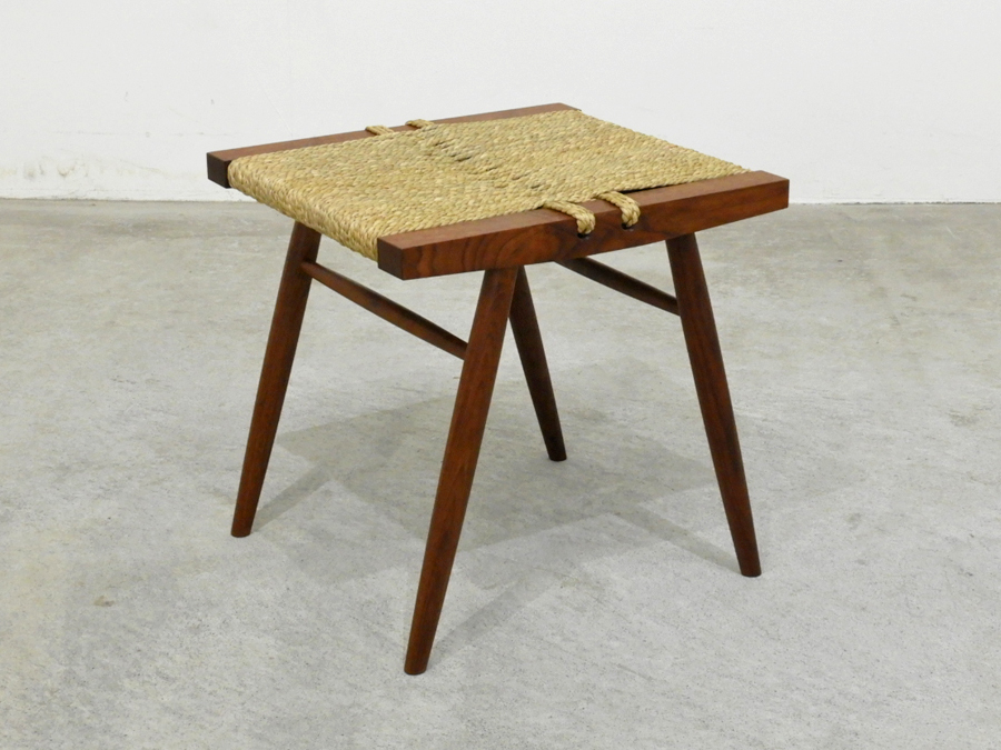 George Nakashima 桜製作所「グラスシートスツール」ウォールナット