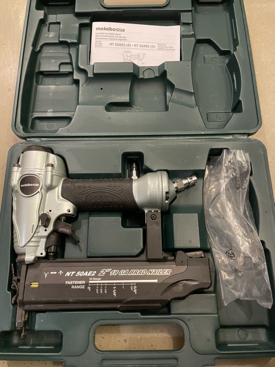 常圧フィニッシュネイラ HPT metabo メタボ HiKOKI 50mm 仕上釘打