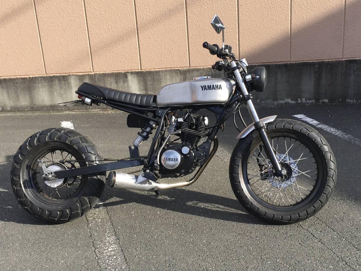 tw200 2JL フルカスタム YAMAHA ヤマハ TW200 2JL ローダウン フルカスタム アメリカン マット