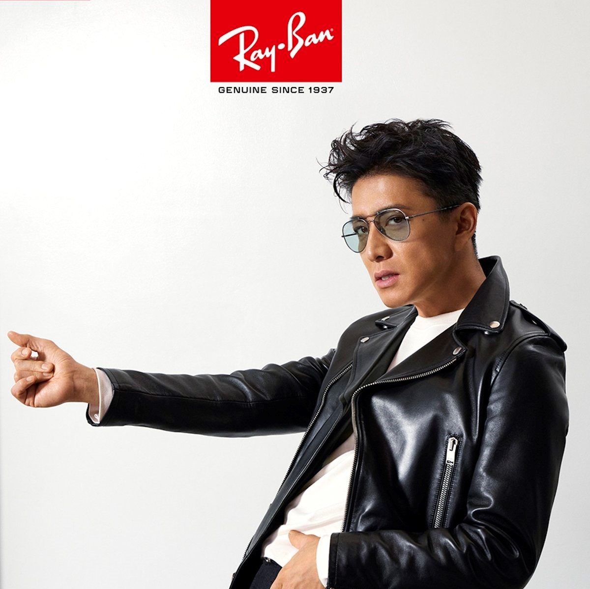 シリアル198☆RAY-BAN × TAKUYA KIMURA☆AVIATOR アビエーター