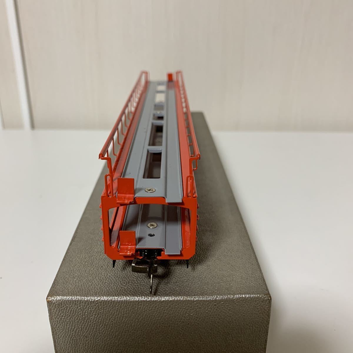 天賞堂 国鉄新型貨車 ク5000 自動車運搬車 No.366】鉄道模型