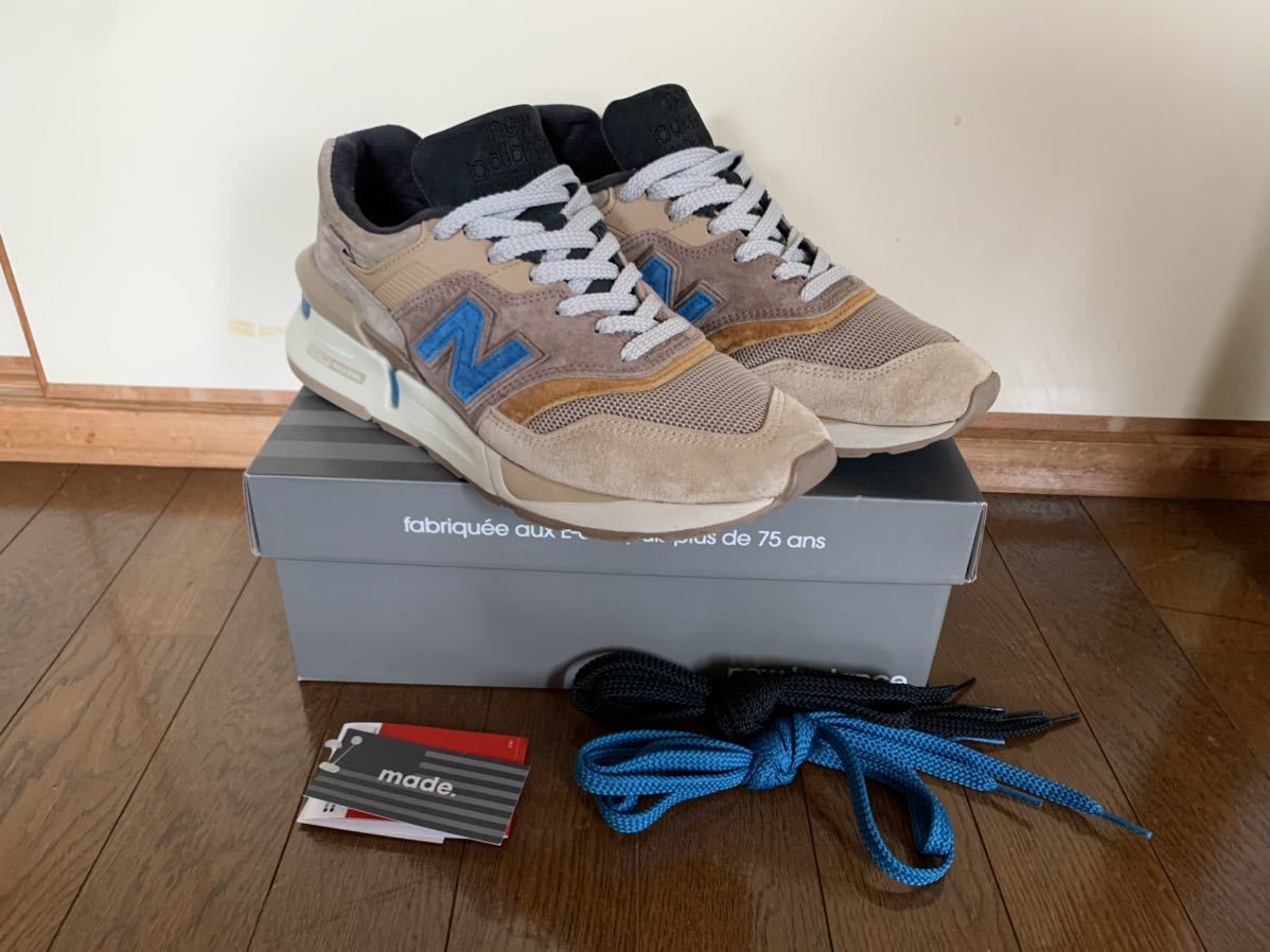 送料無料 KITH x nonnative x New Balance 997 HYBRID 27.0 made in 