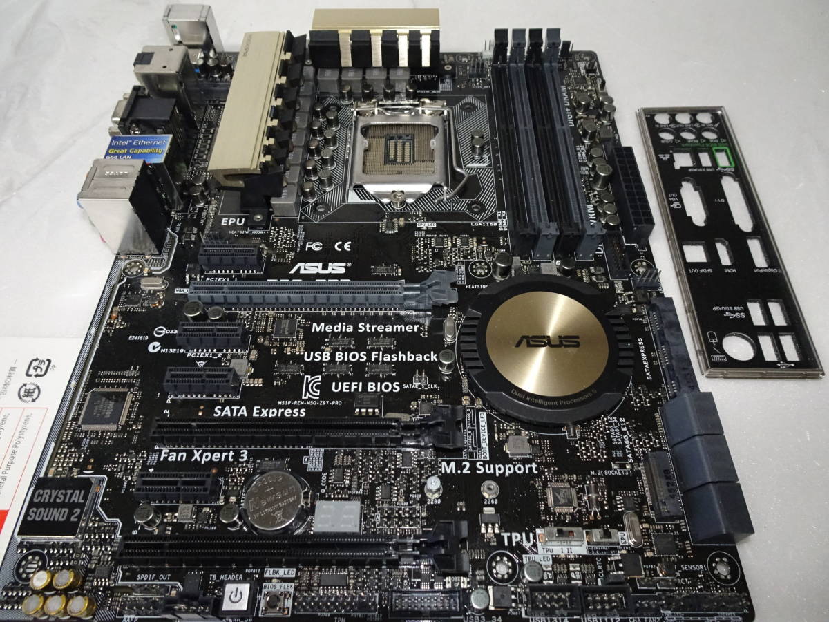 ASUS Z97-PRO + - LGA GAMER マザーボード i7-4790K Motherboard Intel