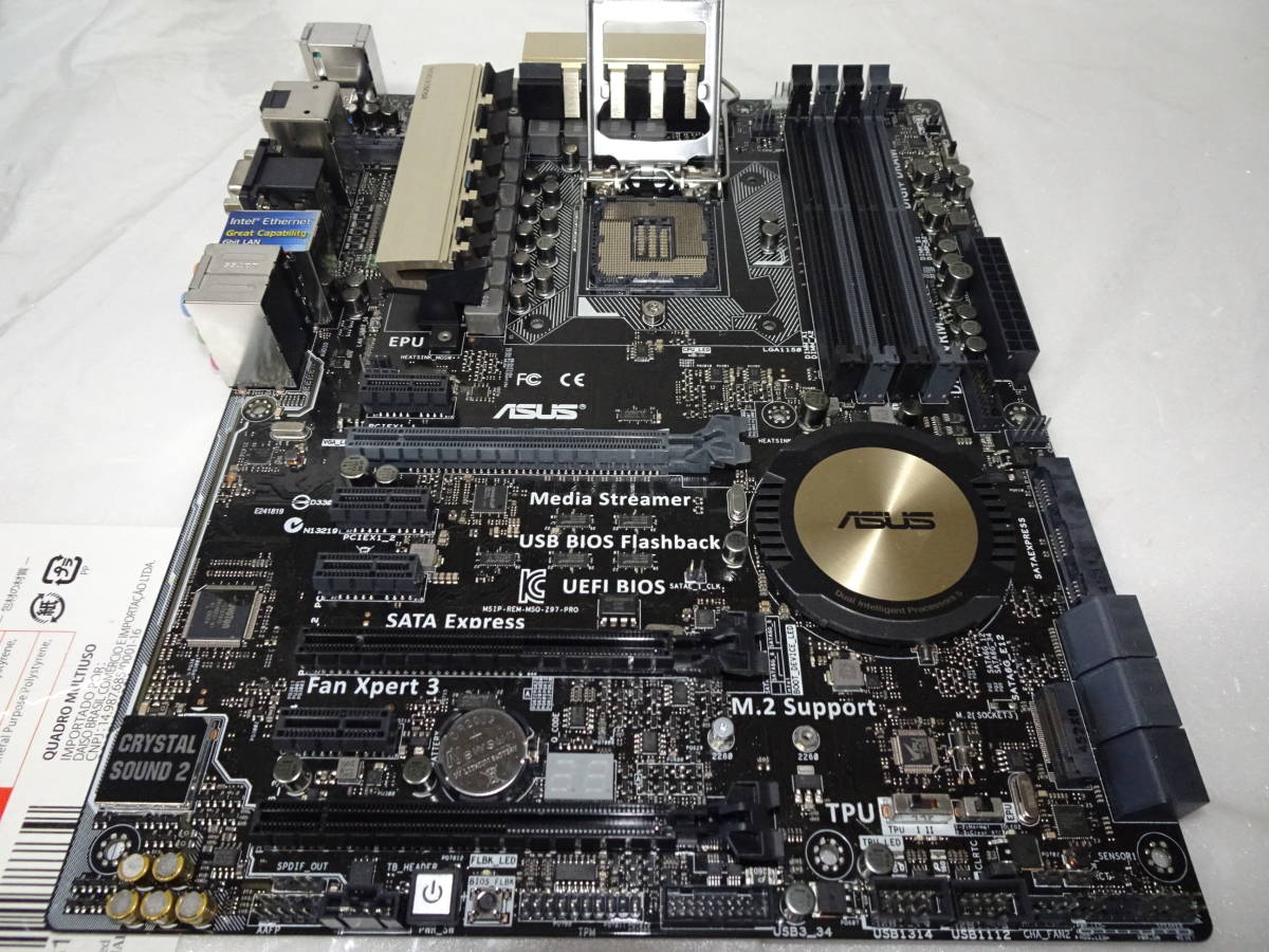 ASUS Z97-PRO + - LGA GAMER マザーボード i7-4790K Motherboard Intel