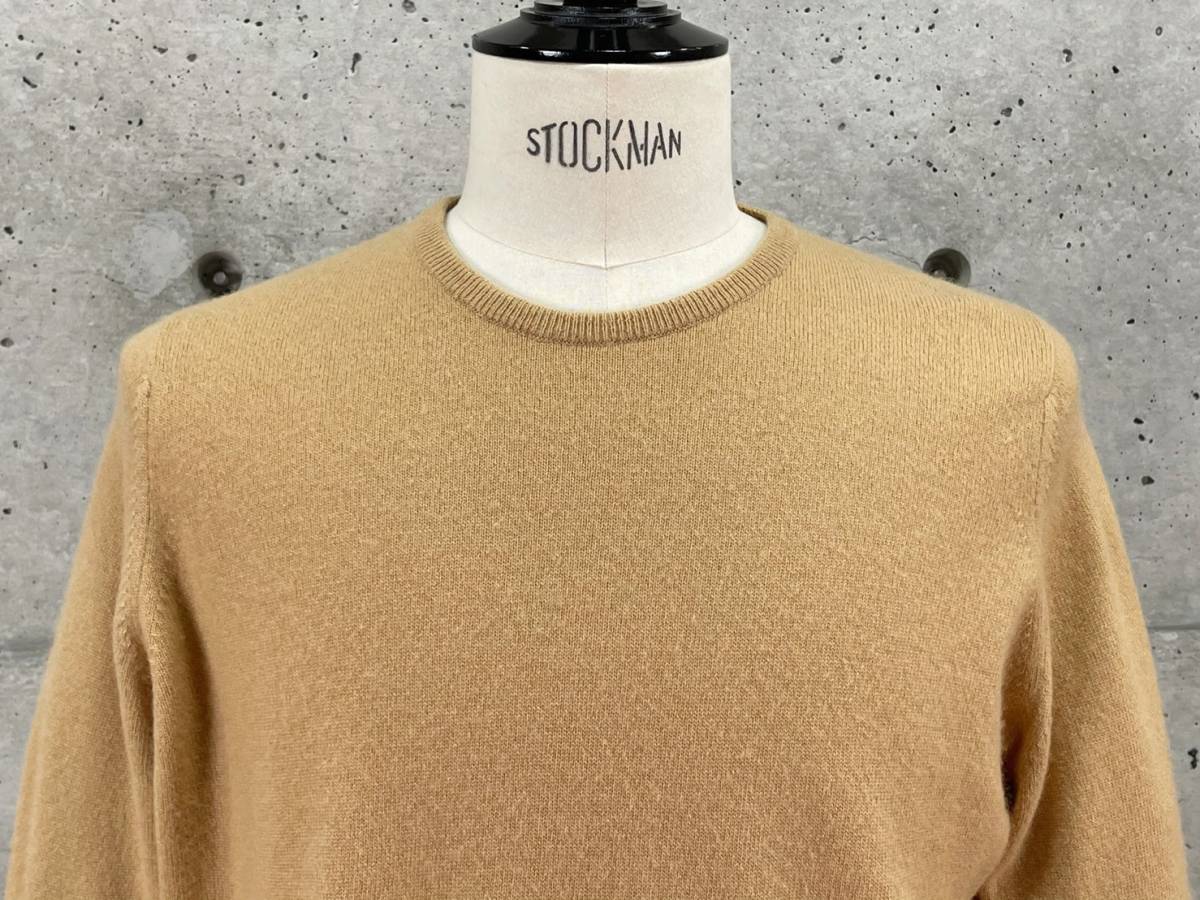 希少《 Cashmere100% / Camel 》80s 90s 美品【 LYLE&SCOTT キャメル 