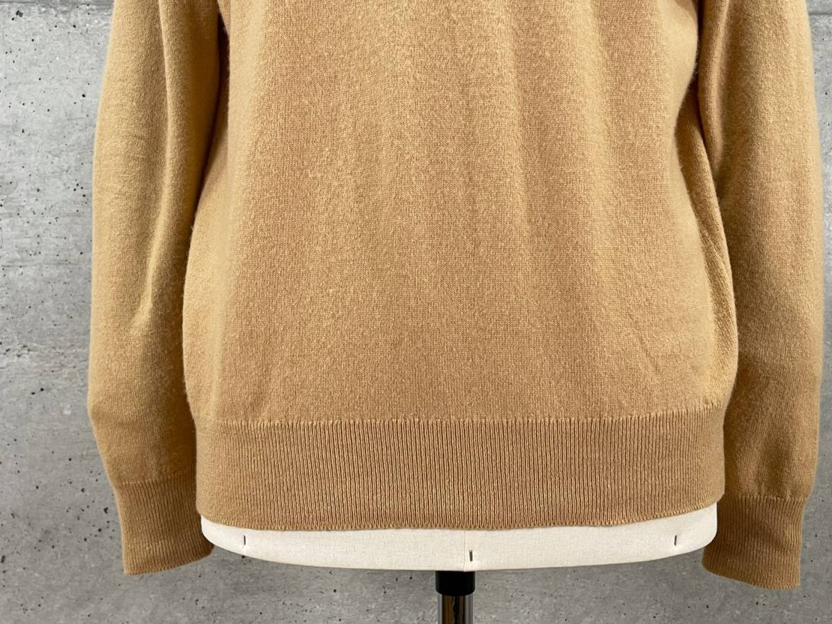 希少《 Cashmere100% / Camel 》80s 90s 美品【 LYLE&SCOTT キャメル 