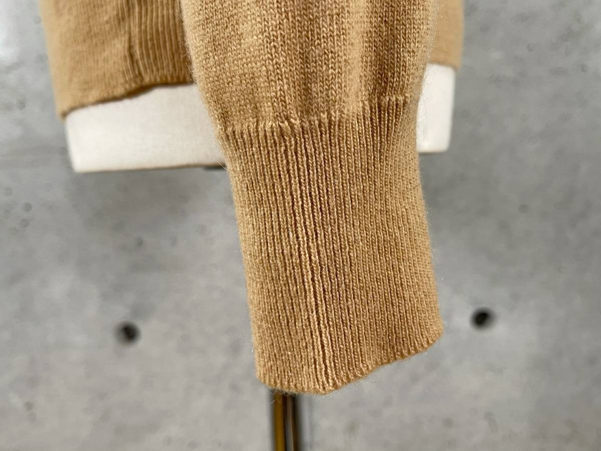 希少《 Cashmere100% / Camel 》80s 90s 美品【 LYLE&SCOTT キャメル 