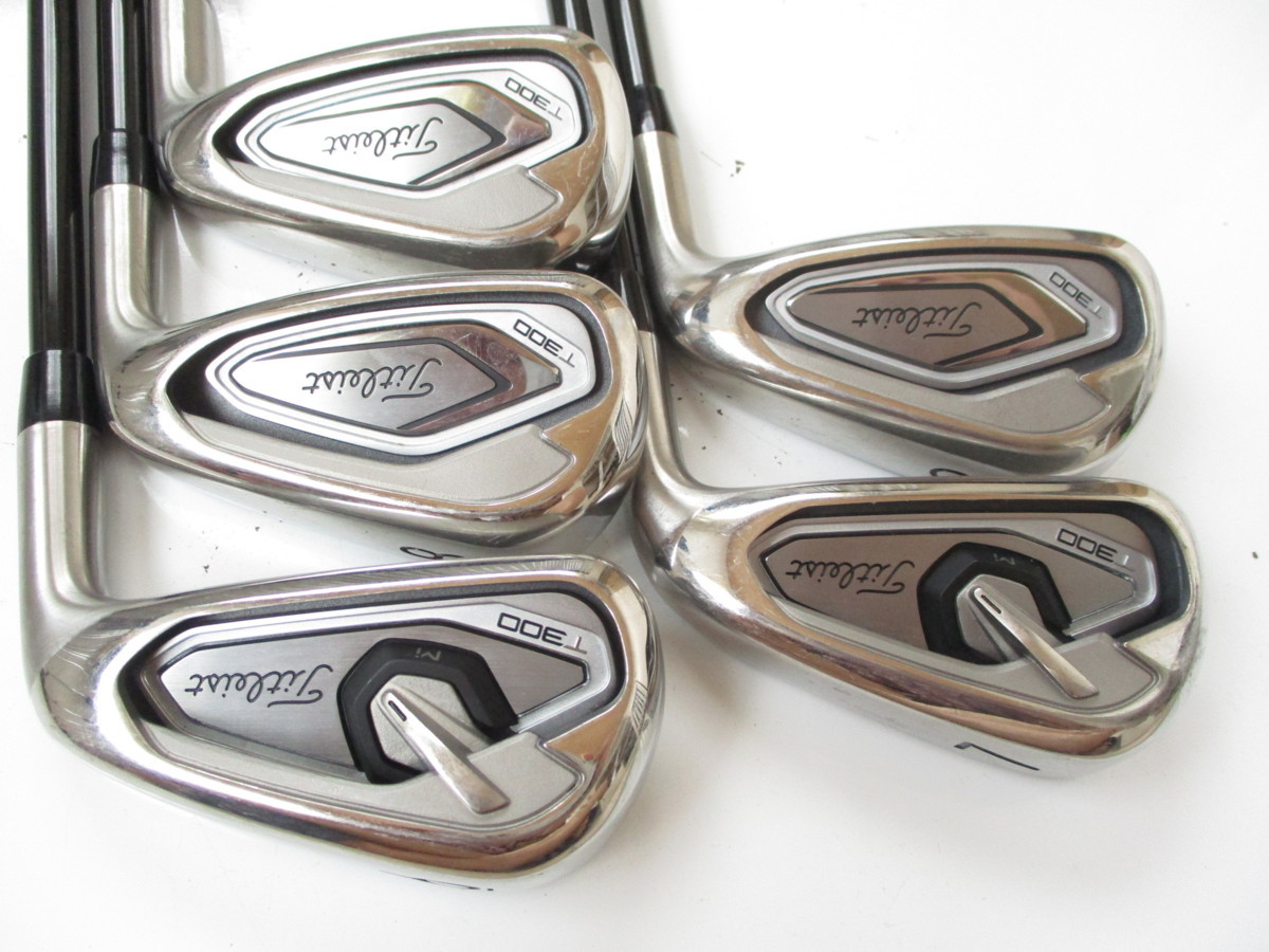 KURO KAGE 60i Titleist T300 レフティ5本セット T300 アイアン(5本