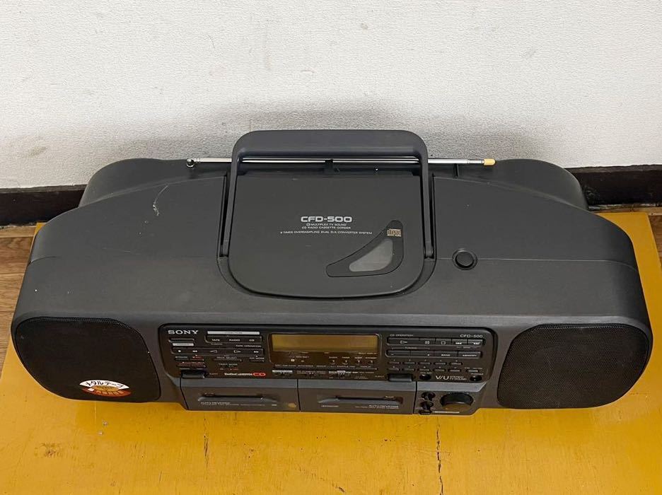 CFD-500 CDラジカセ SONY ドデカホーン 完動美品ソニー 公式通販