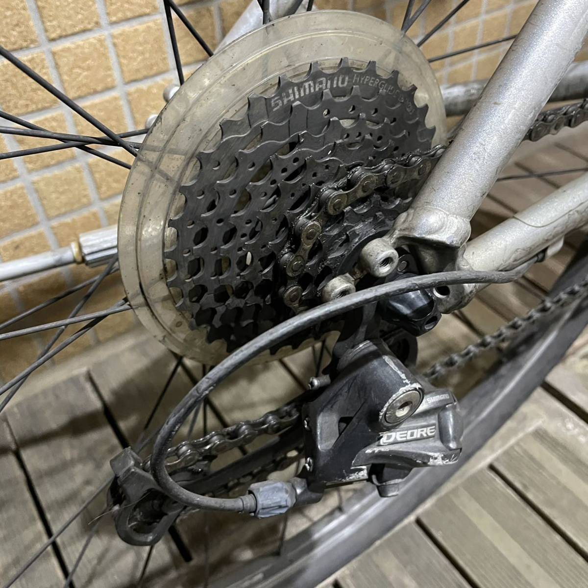 中古/引取歓迎】クロスバイク トレック/TREK FX 7.3 シルバー 2012年