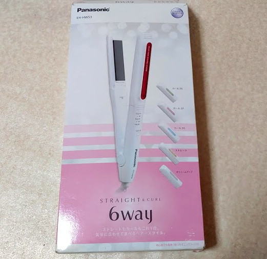 パナソニック ストレートアイロン マルチ 6Way EH-HW53 Panasonic