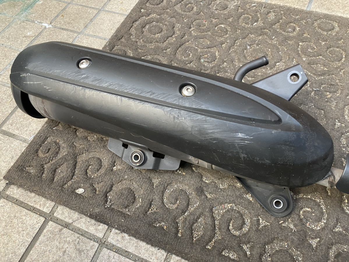 シグナス2型 純正マフラー中古品 実動車から取り外し】【中古】ヤマハ シグナスX 2型純正マフラー