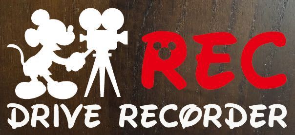 ディズニーrec ドライブレコーダーステッカー ステッカー デカール 売買されたオークション情報 Yahooの商品情報をアーカイブ公開 オークファン Aucfan Com