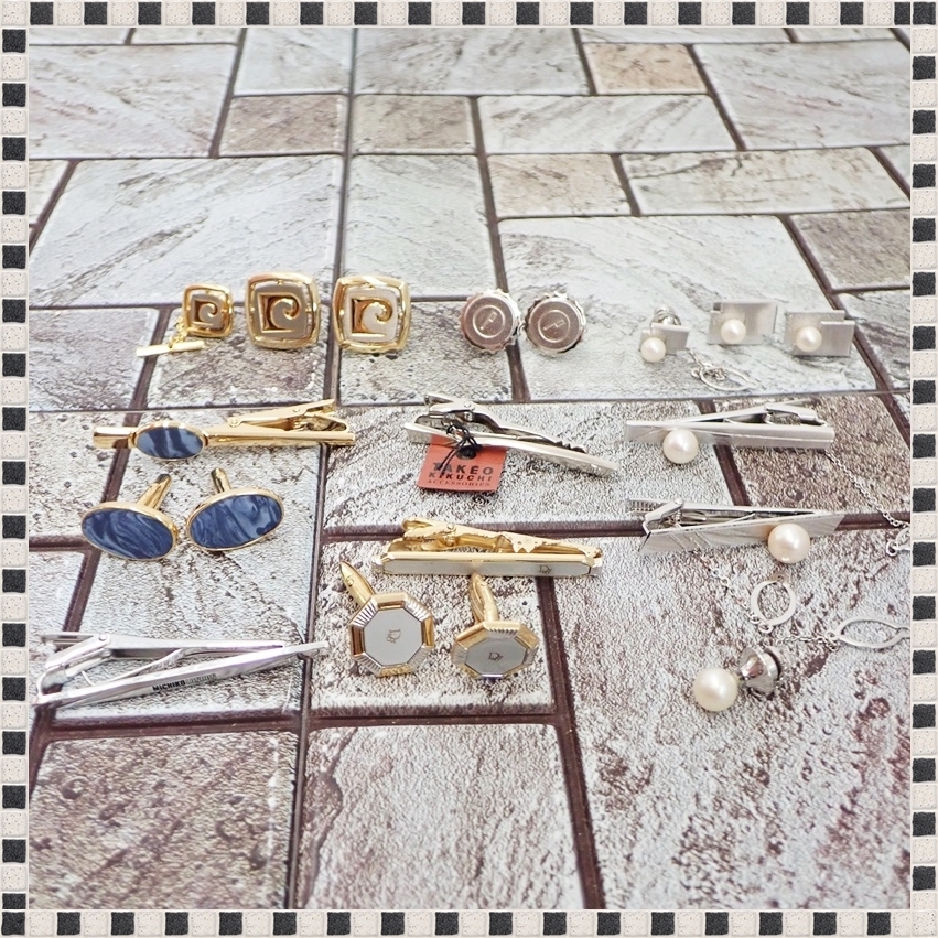 10点セット ネクタイピン カフスボタン 大量 まとめ ブランド シルバー パール ウェッジウッド ディオール ゴールドカラー シルバー 売買されたオークション情報 Yahooの商品情報をアーカイブ公開 オークファン Aucfan Com