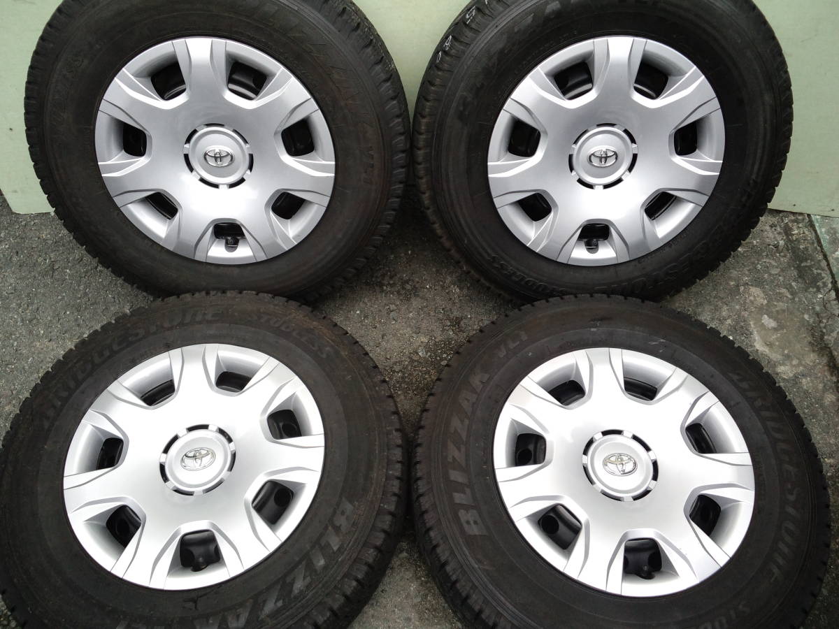 HIACE 200ハイエース純正スチールホイール 6H 195/80R15 107/105L バリ 