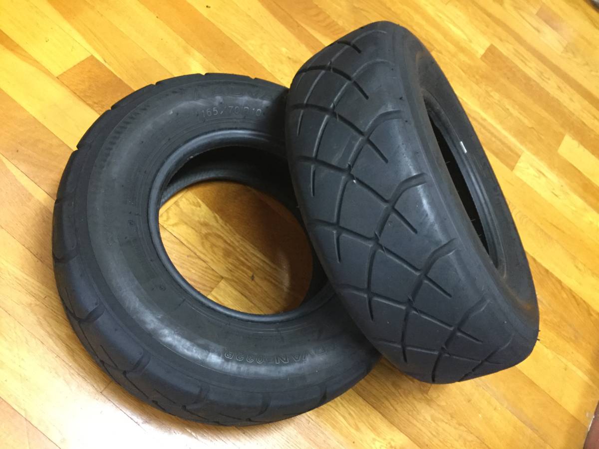 中古】 ローバーミニ用 ヨコハマ アドバン 10インチ中古タイヤ 032R 