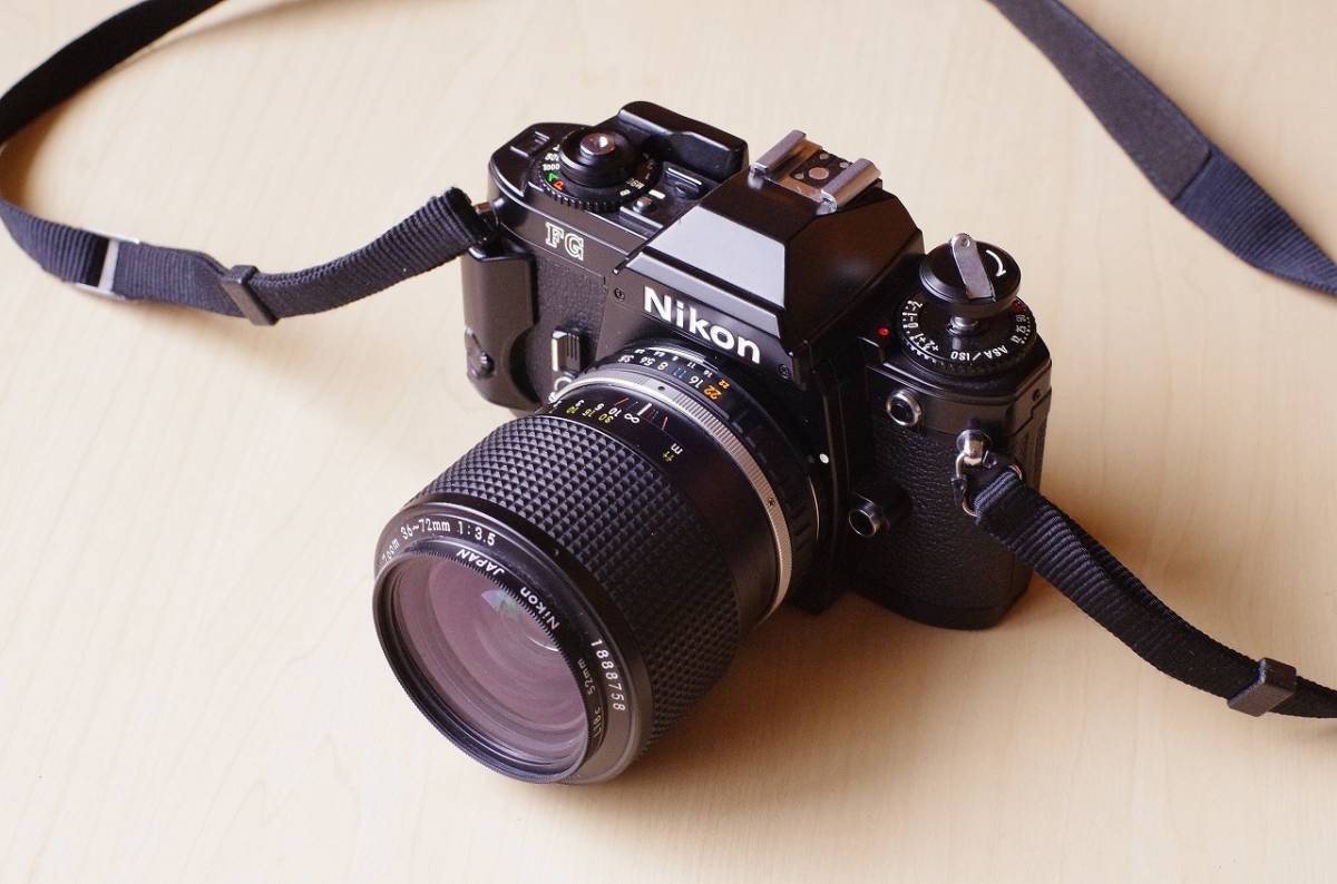Nikon FG データバック ブラック ニコンMF-15 Data MF-15 Camera with
