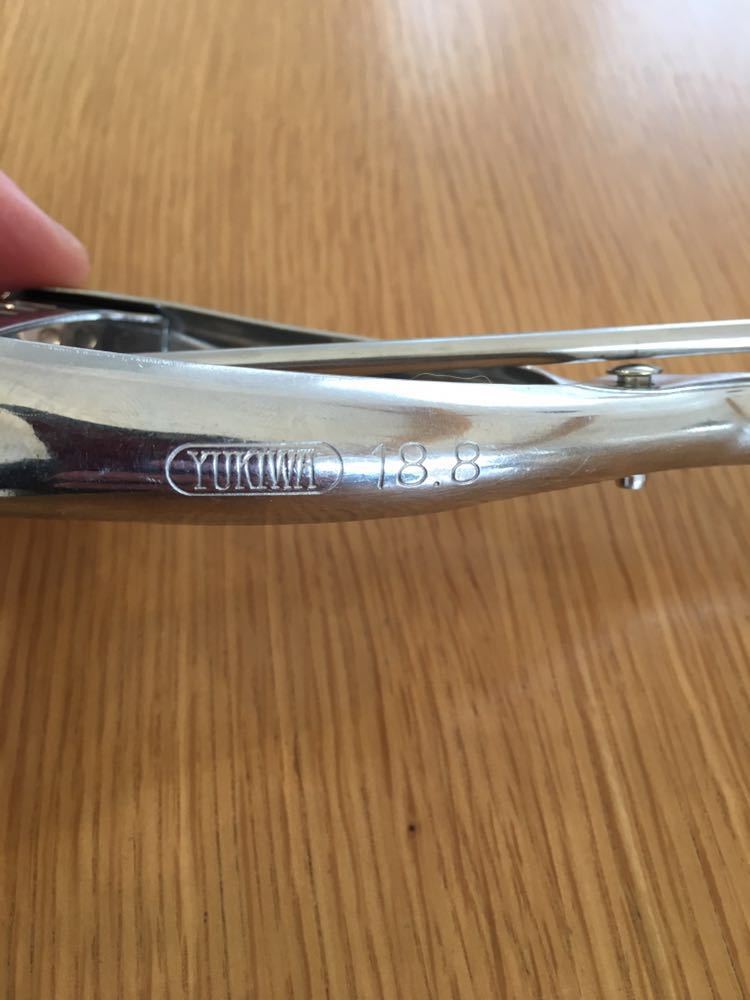 アイスディッシャー YUKIWA 18-8 ステンレス #14 60ccお玉外径59mm_3