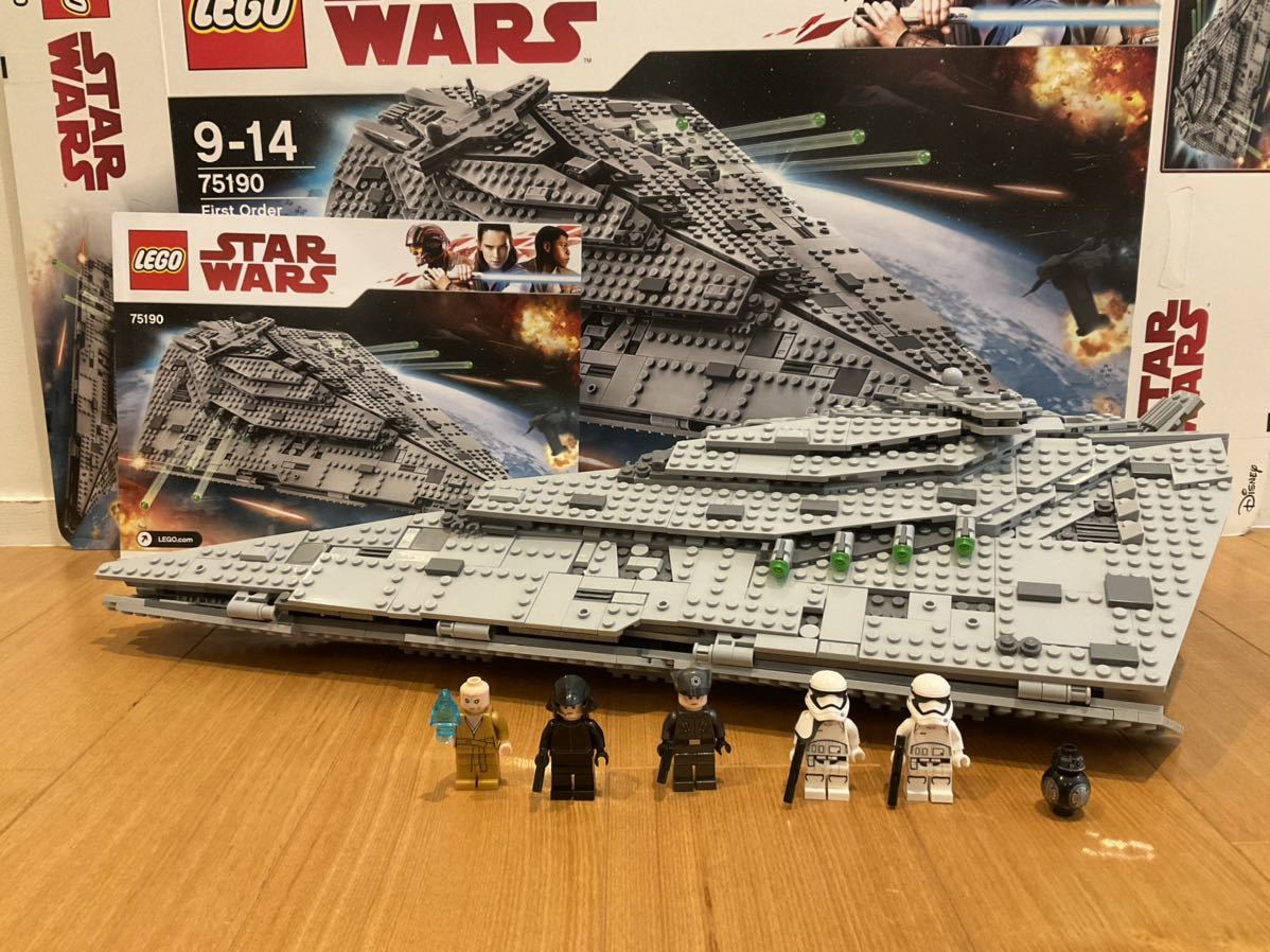 品質保証，安い LEGO 75190 レゴスターウォーズ ファースト オーダー スター デストロイヤー(レゴ スター・ウォーズ)｜売買されたオークション情報、yahooの商品情報をアーカイブ公開 - オークファン レゴ スター・ウォーズ