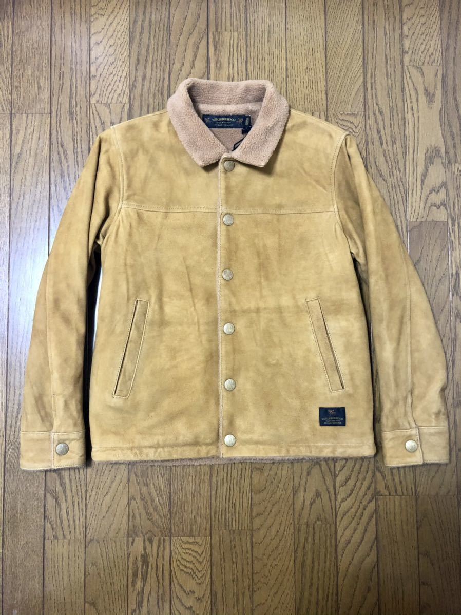 01AW NEIGHBORHOODサンダーボルト 3rd レザーライダース
