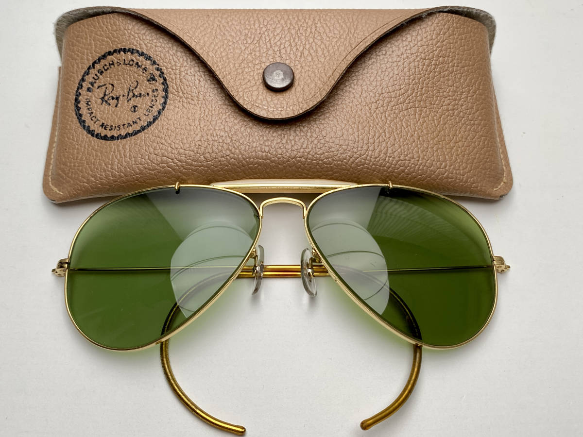 70s】80s USA製 B&L RayBan OUTDOORSMAN レイバン アウトドアーズマン  