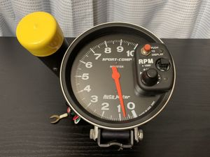 Auto meter Sport-Comp 3904タコメーター auto 土台付き 