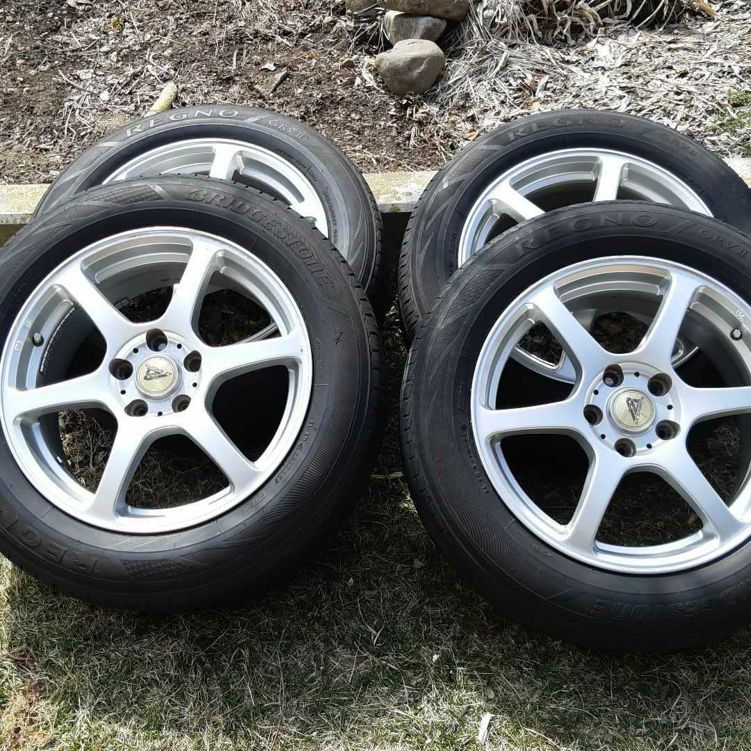 ブリヂストン レグノ GRVⅡ 215/60R17 中古品 4本_7