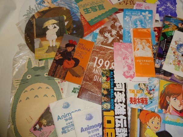 付録類 まとめて大量セット 小物が多め　となりのトトロ　ジブリ　らきすた鉛筆やトランプ　他一部アニメージュ等【同梱で送料お得】_2