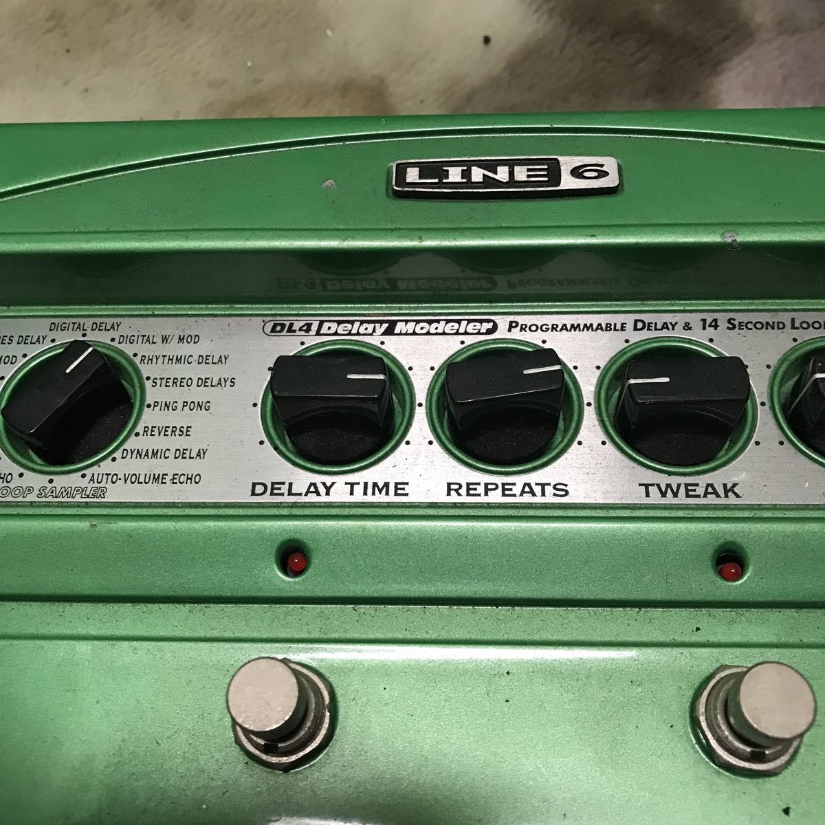 エフェクター LINE6 DL4 ディレイモジュラー 動作未確認 ジャンク