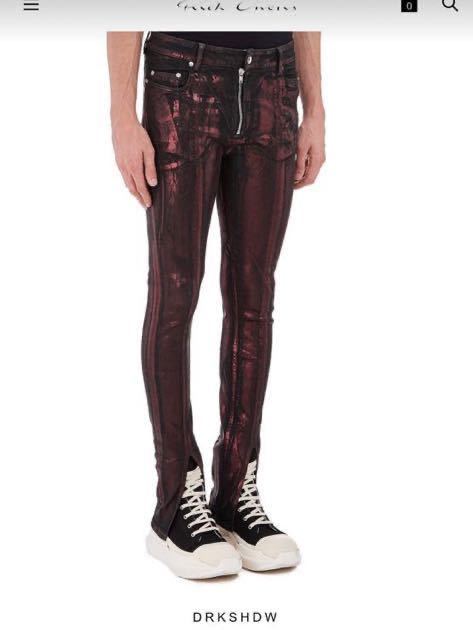 売り切り Rick Owens DRK SHDW リックオウエンスダークシャドウ tyrone  