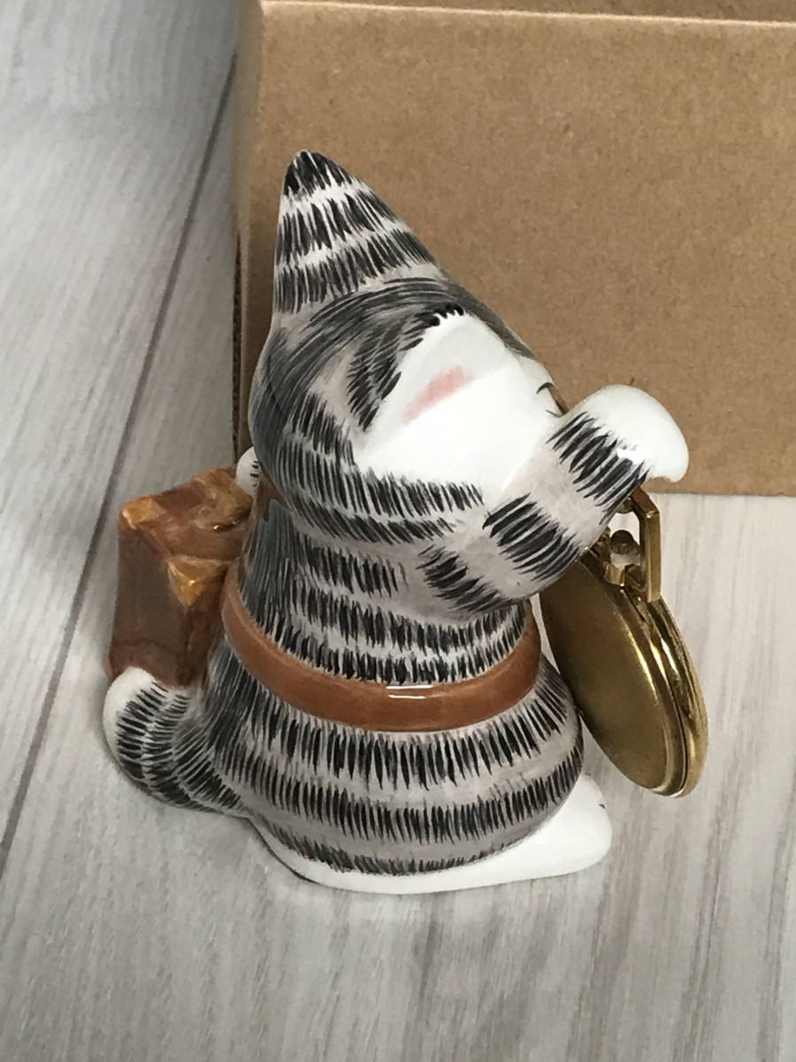 ジャンク品】わちふぃーるど ダヤン トランク置き時計 アンティーク