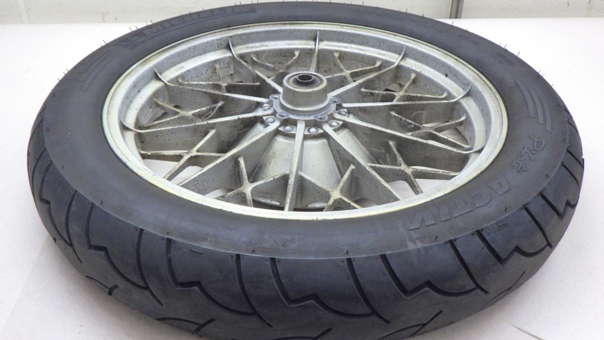 A734 R100RS ツイン リアホイール　検索R80 R100RT ツインショック ◎