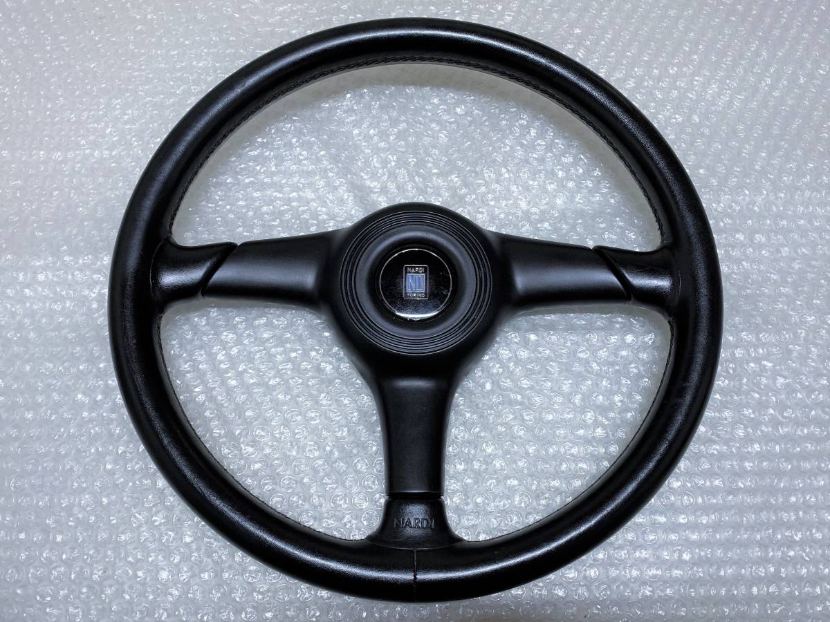 ロードスター Sスペシャル 純正 ナルディ NARDI ステアリング 36φ 当時物♪ マツダ 純正 OP オプション ナルディ LINE 2000 レザー 36