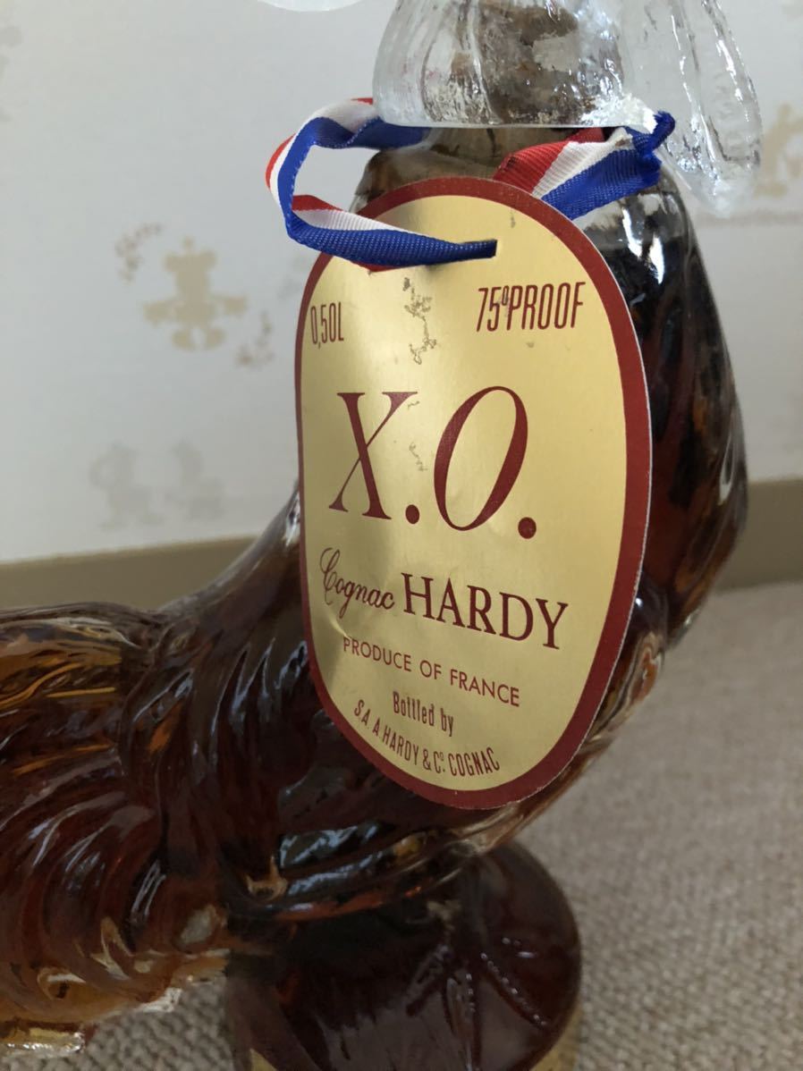 A. Hardy V.S. ニワトリクリアボトル コニャック ブランデー