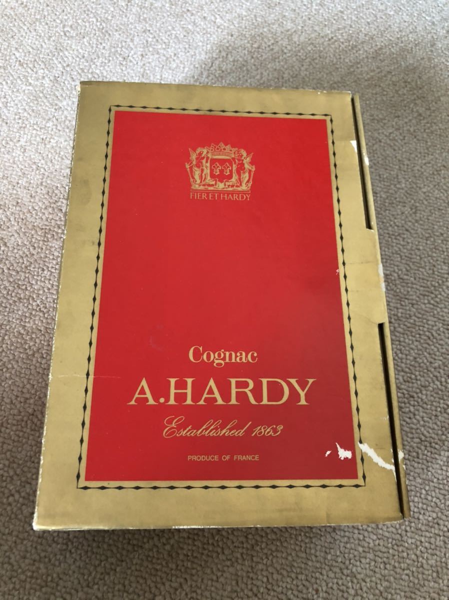 A. Hardy V.S. ニワトリクリアボトル コニャック ブランデー